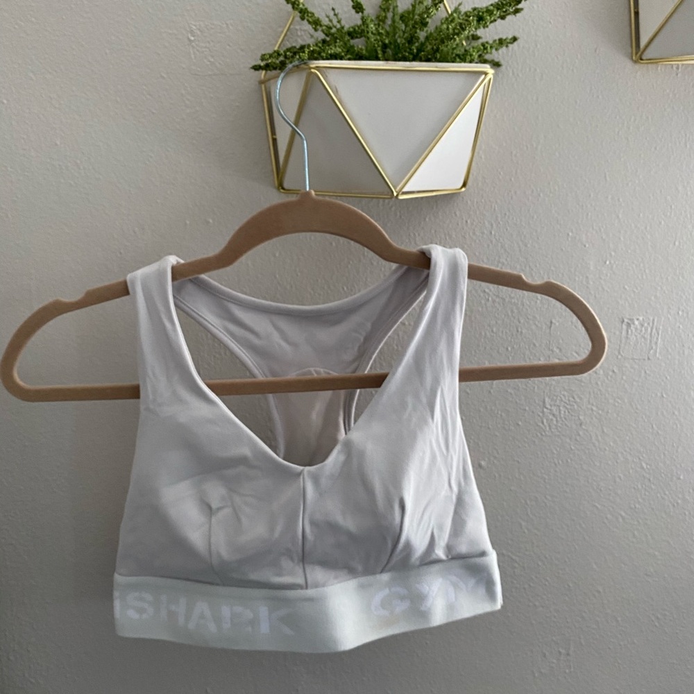Gymshark Legacy Off-white Sports Bra